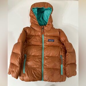 Patagonia Baby Hi-Loft Down Sweater Hoody (Size 3T)